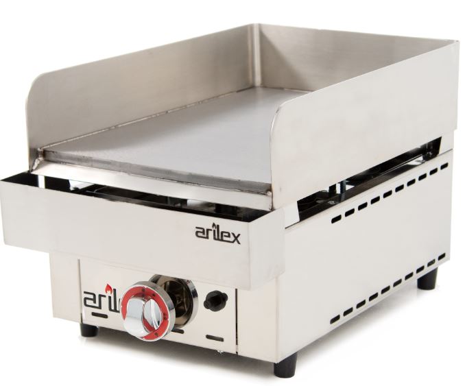 Fry-Tops a Gas Acero Rectificado 15mm 35 FRY GR Arilex