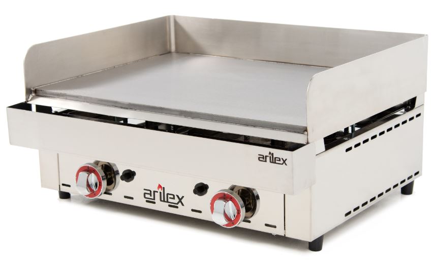 Fry-Tops a Gas Acero Rectificado 15mm 70 FRY GR Arilex - Imagen 2