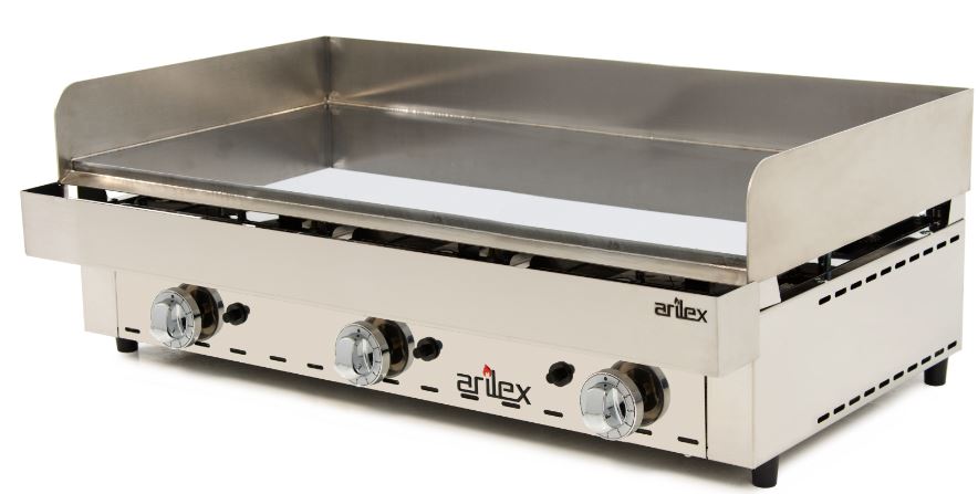 Fry-Tops a Gas Acero 15 mm 100 FRYGC Arilex