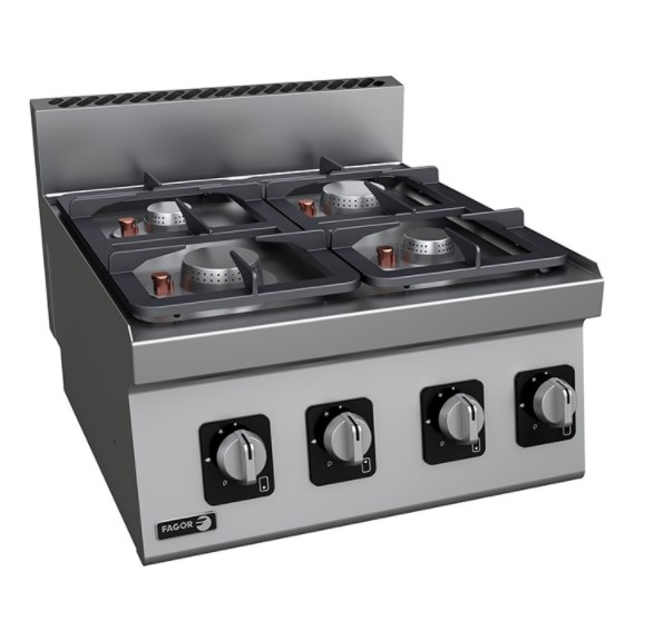 Cocina a Gas Fuegos Abiertos CG6-40 Fagor
