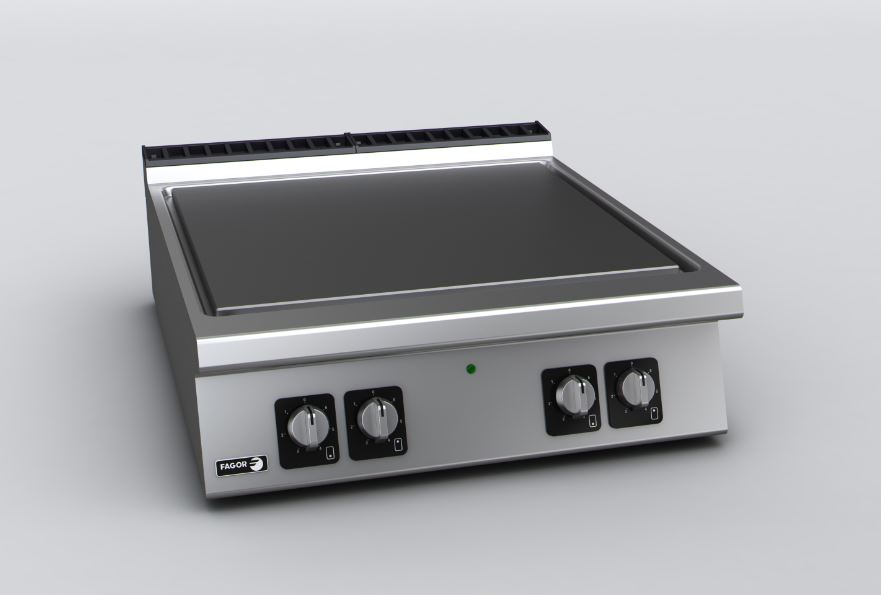 Cocina Eléctrica Todo Plancha con 4 Zonas de Cocción Sobremesa C-E910 Fagor