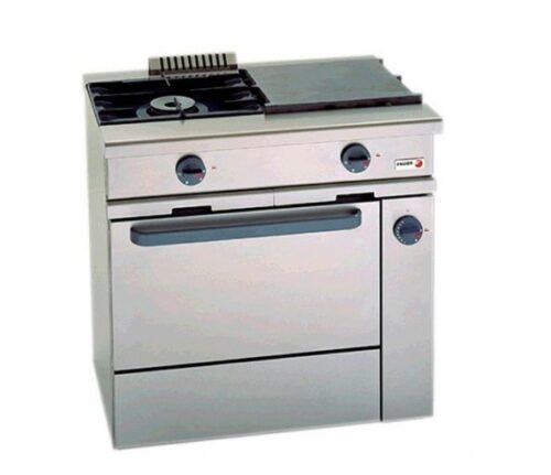 Cocina a Gas con Horno GN 1/1 Con Grill Eléctrico CG-210 G Fagor