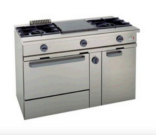 Cocina a Gas con Horno GN 1/1 Con Grill Eléctrico CG-310 G Fagor