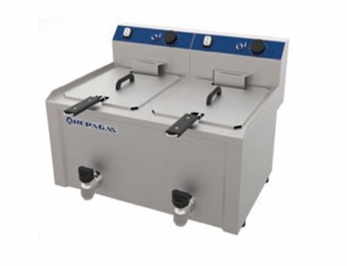 Freidora  Eléctrica Serie  550 Smart Line FES-7+7M Repagas