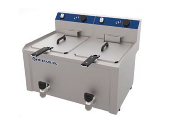 Freidora Eléctrica Serie 550 Smart Line FES-7+7M Repagas