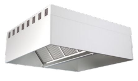 Campana Central Recta Compensada Con Plenum De Regulación Para Horno Fondo 2200 CI2250PC Distform
