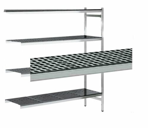 Estantería De Aluminio Angular Altura 1700 Fondo 370 De 3 Niveles EAA00049 Distform