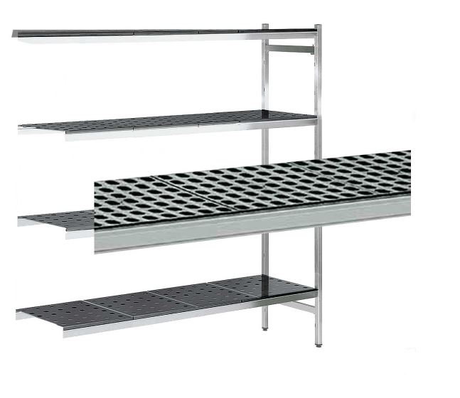 Estantería De Aluminio Angular Altura 1700 Fondo 370 De 4 Niveles EAA00099 Distform