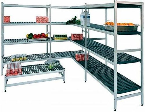 Estantería De Aluminio Lineal Altura 2000 Fondo 570 De 3 Niveles, 3 Soportes EAL00505 Distform