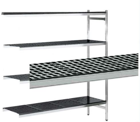 Estantería De Aluminio Angular Altura 2000 Fondo 370 De 4 Niveles EAA00397 Distform