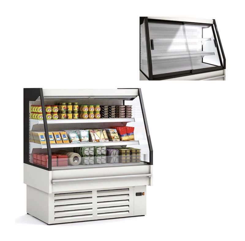 Vitrina Expositora Mural Gama Maple SVG1 12 M2 Docriluc