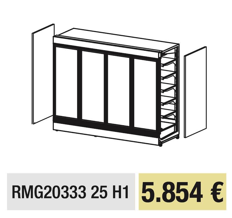 Gama Clover Fondo 3 (891MM) H1 RMG20333 25 H1 Docriluc - Imagen 2