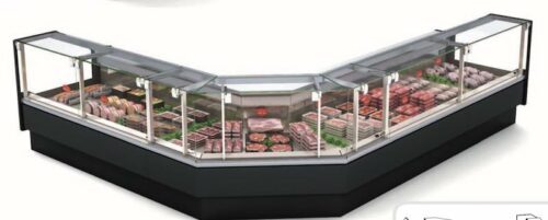 Vitrina Expositora Modular SVEST-12-RR SVEST-12-AN90-RR Docriluc