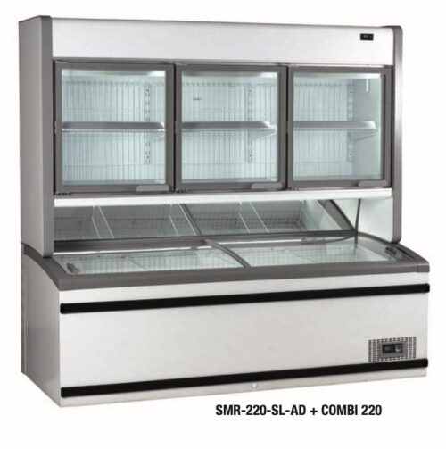 Conservador Expositor de Congelados (pre-Congelados) COMBI 2500 Docriluc