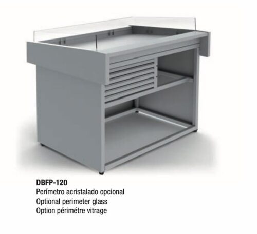 Serie mostrador DBNP Pescadería DBFP-170 Docriluc