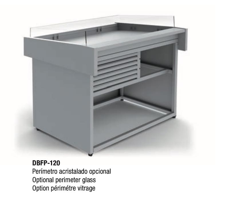 Serie mostrador DBNP Pescadería DBFP-170 Docriluc