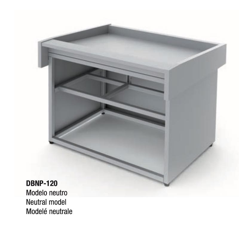 Serie mostrador DBNP Pescadería DBNP-170 Docriluc