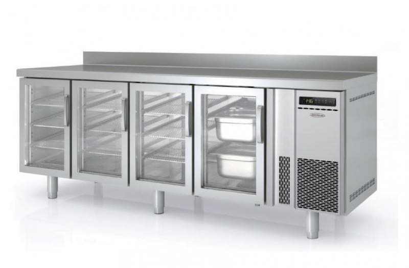 Mesa Fría snack Refrigeración y Congelados BMR-250-V Docriluc