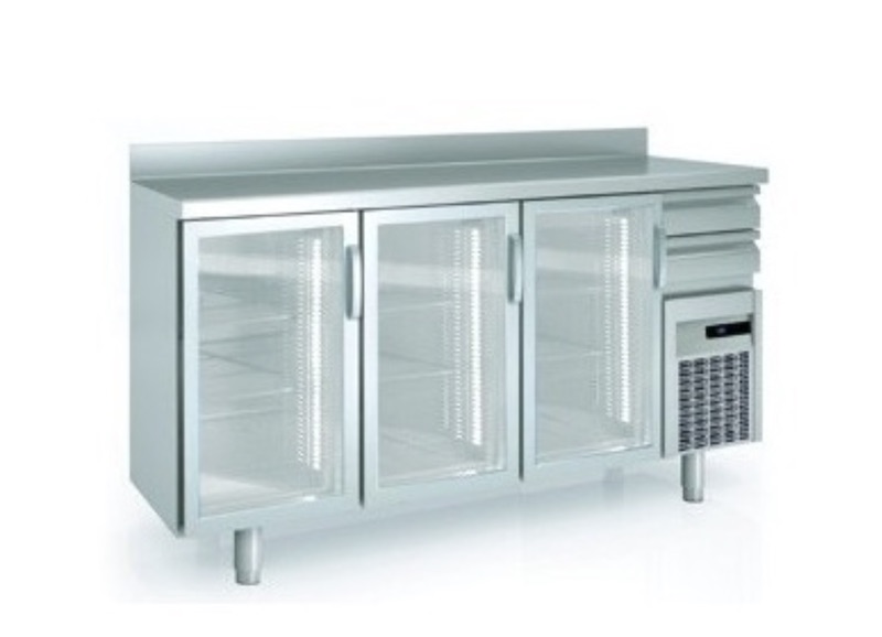 Frente Mostrador Snack, Refrigeración y Preinstalación CMRP-120-V Docriluc