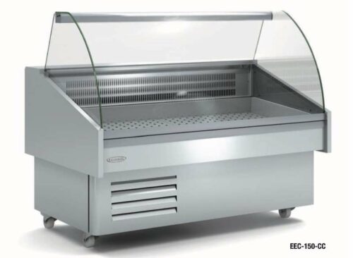 Serie Vitrina Expositora Refrigerada Pescado o Marisco EEC EEC-150-EF-CC Docriluc
