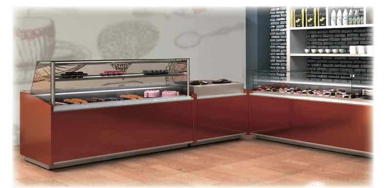 Vitrina Expositora Modular Pastelera VEGPC-10 VEGPC-10-13-TF Docriluc - Imagen 3