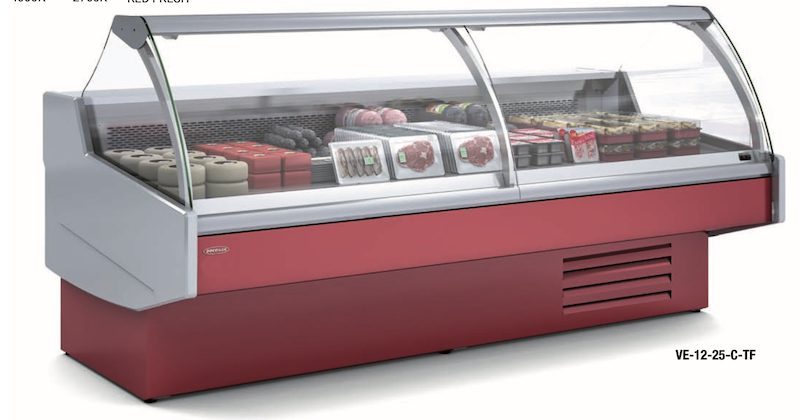 Vitrina Expositora Modular VE-12 VE-12-25-C-TF Docriluc