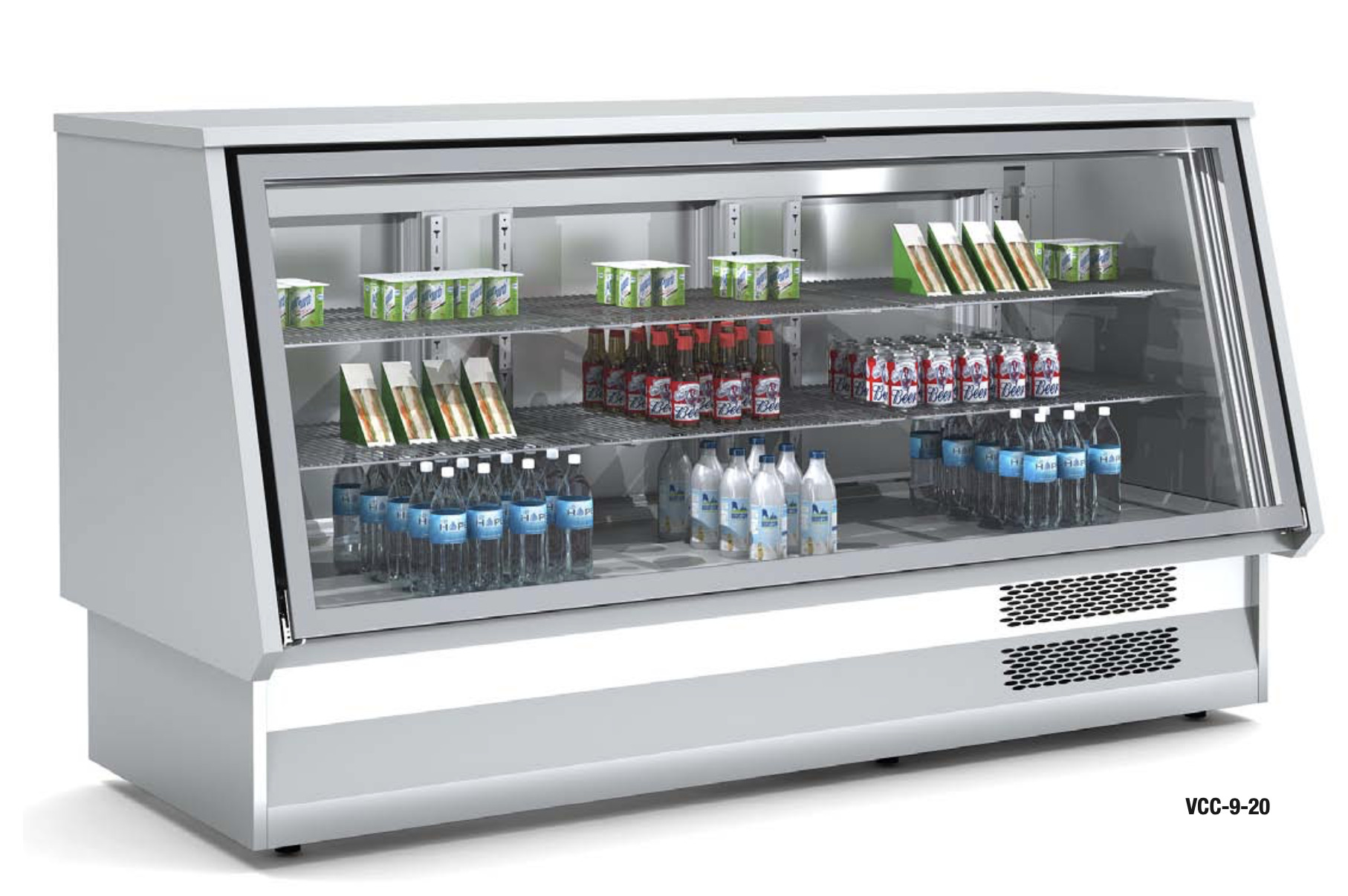 Serie Vitrina Cerrada Refrigerada 9 VCC-9-15 Docriluc