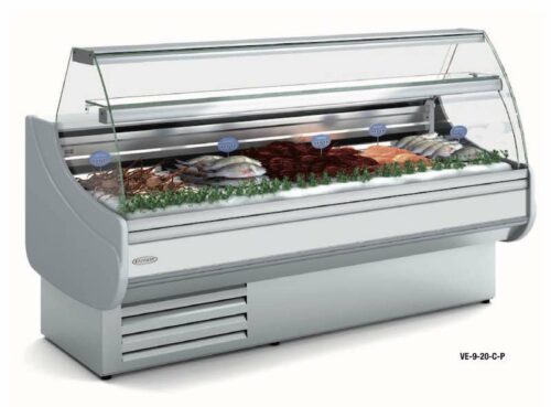 Vitrina Expositora Refrigerada Pescado VE-9-15-C-P Docriluc