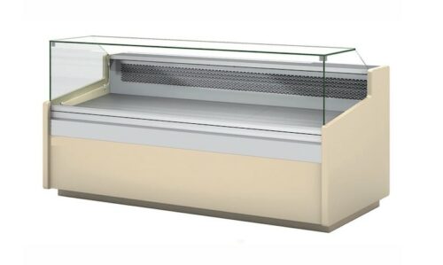 Vitrina Expositora Modular con Reserva VE-10-13-RCB-TF Docriluc