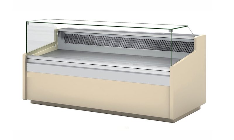 Vitrina Expositora Modular con Reserva VE-10-13-RCB-TF Docriluc