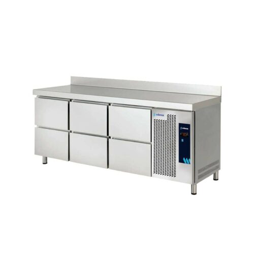 Mesas Refrigeradas con Cajones Serie 600 MPS-200 HC -HHH Edenox
