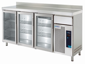 Frente Mostrador con Puerta de Cristal FMPS-200 HC PC Edenox