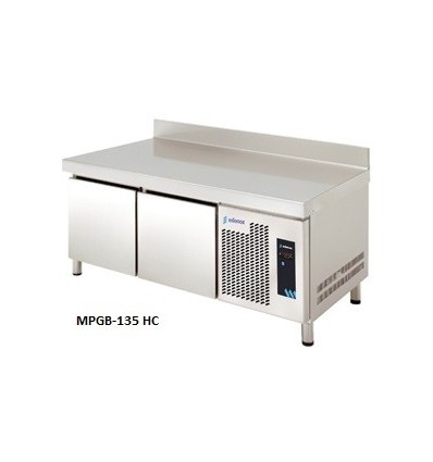 Mesas Refrigeradas Gastronorm con Puertas Pasantes Serie GN 1/1 MPGB-135 HC Edenox