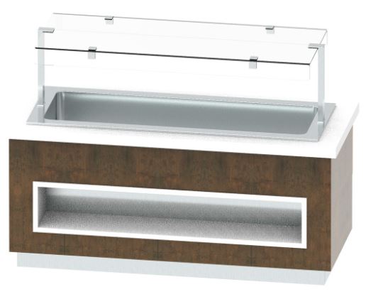 Gastrobuffet Baño Maria MB100BM5 Infrico