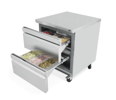 Mesa Undercounter Refrigeración UC 27 2D Infrico
