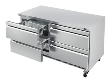 Mesa Undercounter Refrigeración UC 60 4D Infrico