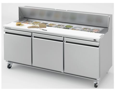 Mesa Undercounter Refrigeración Para Ensaladas UC 72 P Infrico