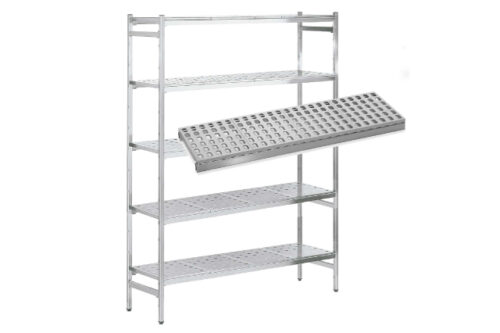 Estantería de Pie Inoxidable Lineal altura 1800 KIT00325 Distform