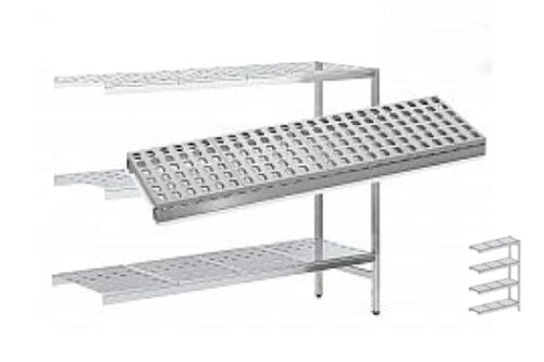 Estantería de Pie Inoxidable Angulares altura 1800 KIT02239 Distform