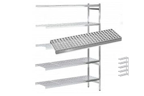Estantería de Pie Inoxidable Angulares altura 1800 KIT02143 Distform
