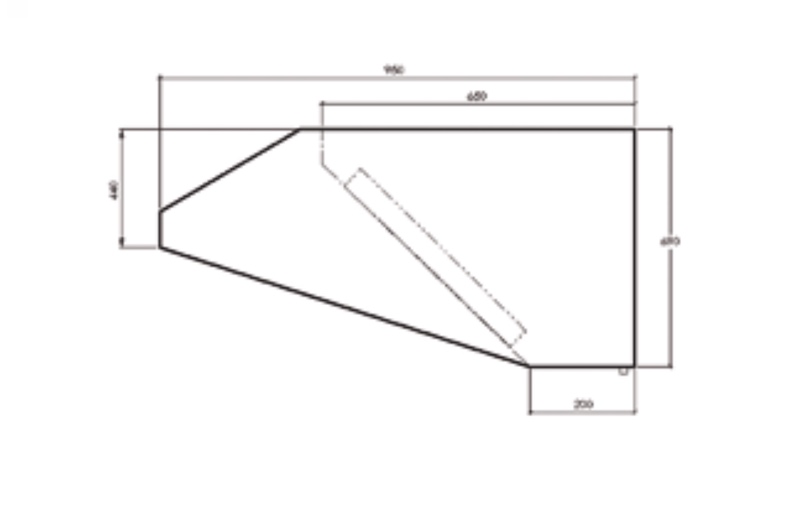 Campana Mural Snack Serie 95 CS950020 Distform - Imagen 2