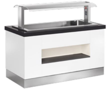 Buffet Baño María Húmedo JBHP1GN2 Distform