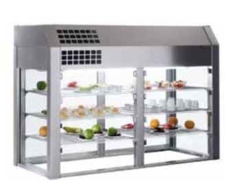 Vitrina Refrigerada De 3 Niveles Para Self Infantil S1C01001 Distform