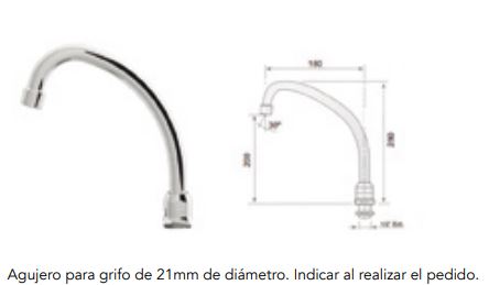 Grupo Extensor Manguera Con Grifo R0020224 Distform