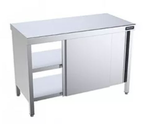 Mesas De Trabajo Central Con Puerta Pasante Gama 800 FCPP8280 Distform