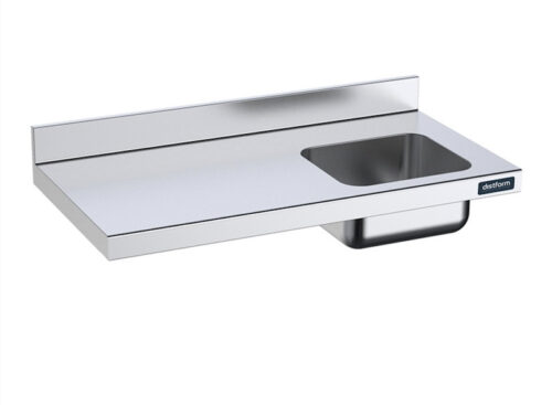 Encimera Mural con Cubeta Derecha Gama 600 FEC1506D Distform