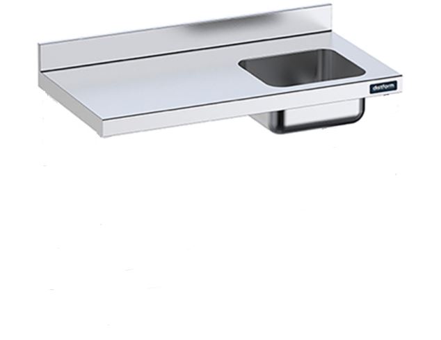 Encimera Mural Con Cubeta Derecha Gama 600 FEC2406D Distform