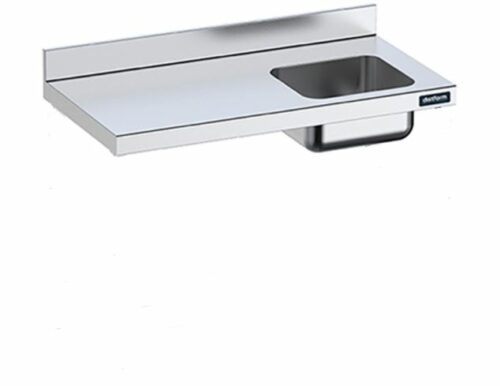 Encimera Mural Con Cubeta Derecha Gama 600 FEC2606D Distform