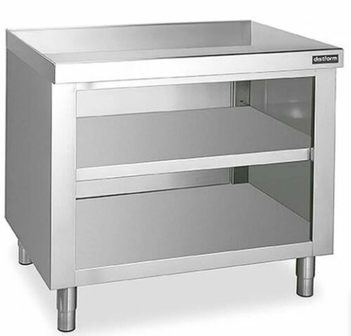 Mueble Con Estantes Pasantes Con Encimera Central Gama 600 F0070048 Distform