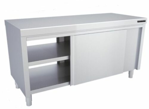 Mueble Con Puertas Correderas Pasantes Con Encimera Central Gama 600 F0070021 Distform